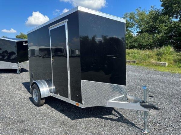ATC 6 x 10 Aluminum Enclosed Cargo Trailer – Aluminum Wheels