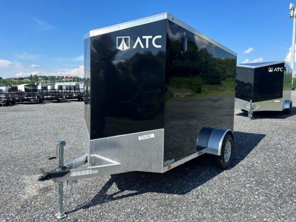 ATC 6 x 10 Aluminum Enclosed Cargo Trailer – Aluminum Wheels - Image 4