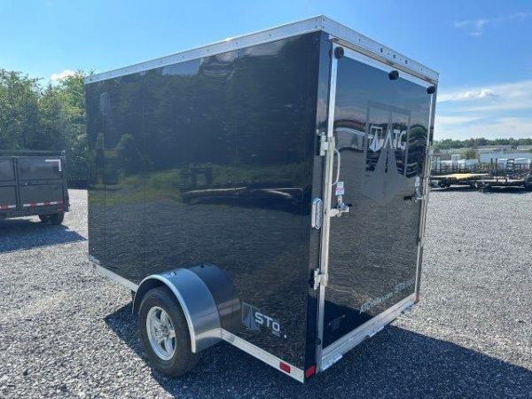 ATC 6 x 10 Aluminum Enclosed Cargo Trailer – Aluminum Wheels - Image 7
