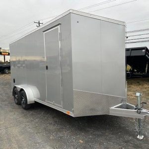 ATC 7 x 16 Aluminum Enclosed Cargo Trailer – 12″ Added Height