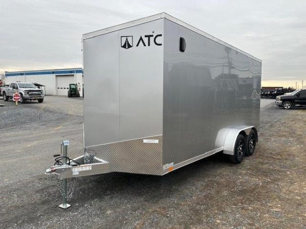 ATC 7 x 16 Aluminum Enclosed Cargo Trailer – 12″ Added Height - Image 4