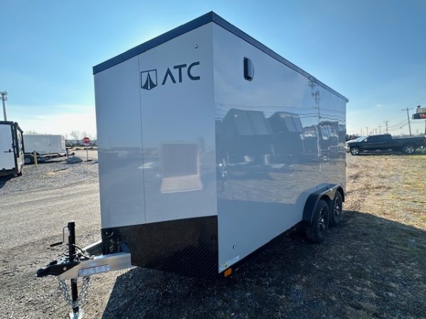 ATC 7.5 x 14 Aluminum Enclosed Cargo Trailer – Rear Spoiler - Image 4