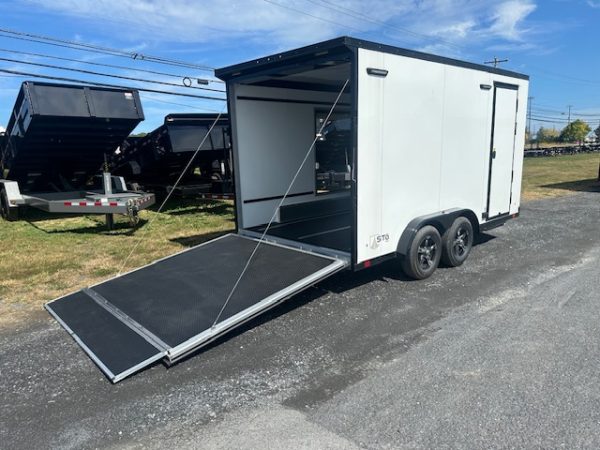 ATC 7.5 x 14 Aluminum Enclosed Cargo Trailer – Black Trim - Image 10