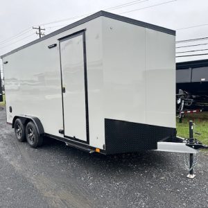 ATC 7.5 x 16 Aluminum Enclosed Cargo Trailer – Black Trim