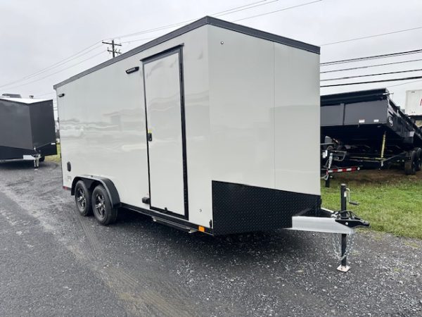 ATC 7.5 x 16 Aluminum Enclosed Cargo Trailer – Black Trim