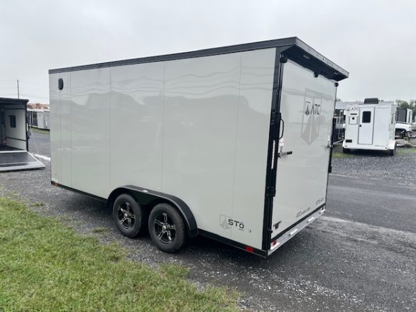 ATC 7.5 x 16 Aluminum Enclosed Cargo Trailer – Black Trim - Image 5