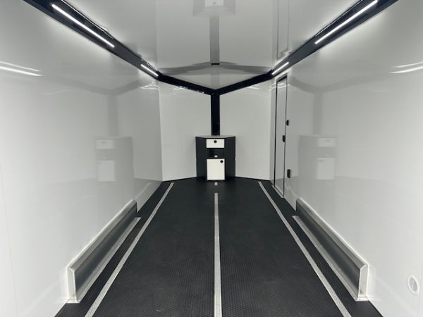 ATC 7.5 x 16 Aluminum Enclosed Cargo Trailer – Black Trim - Image 3
