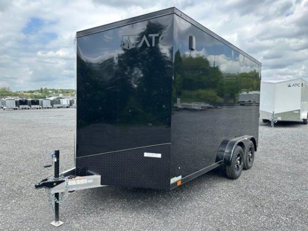 ATC 7.5 x 14 Aluminum Enclosed Cargo Trailer – Black Trim - Image 4