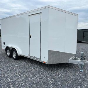 ATC 7.5 x 16 Aluminum Enclosed Cargo Trailer – Ramp Door