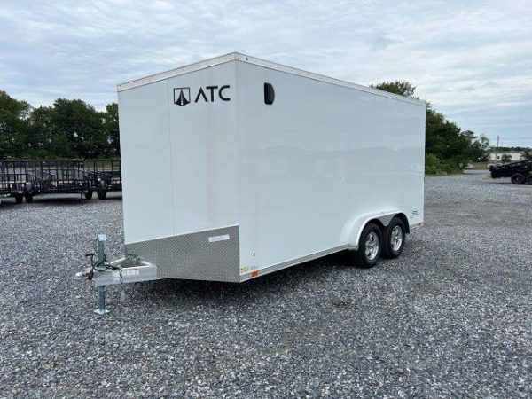 ATC 7.5 x 16 Aluminum Enclosed Cargo Trailer – Ramp Door - Image 4
