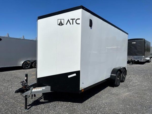 ATC 7 x 16 Aluminum Enclosed Cargo Trailer – Black Trim Package - Image 4