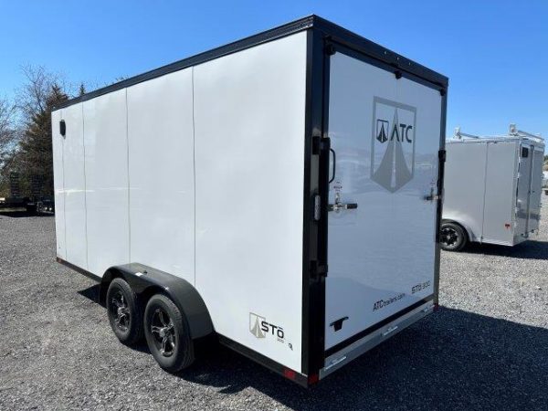 ATC 7 x 16 Aluminum Enclosed Cargo Trailer – Black Trim Package - Image 7