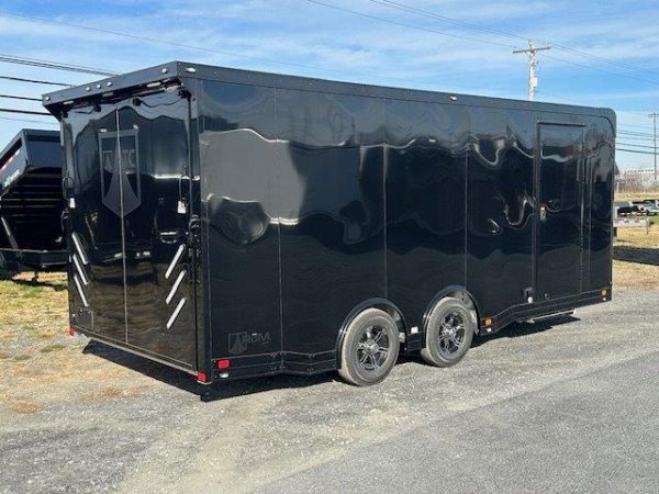 ATC 8.5 x 20 Aluminum Enclosed Car Trailer – Black Trim - Image 5