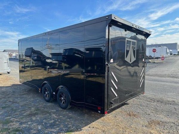 ATC 8.5 x 20 Aluminum Enclosed Car Trailer – Black Trim - Image 7