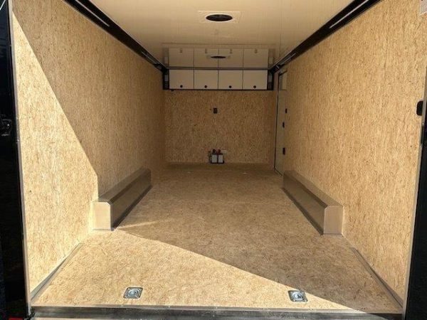 ATC 8.5 x 20 Aluminum Enclosed Car Trailer – Black Trim - Image 6