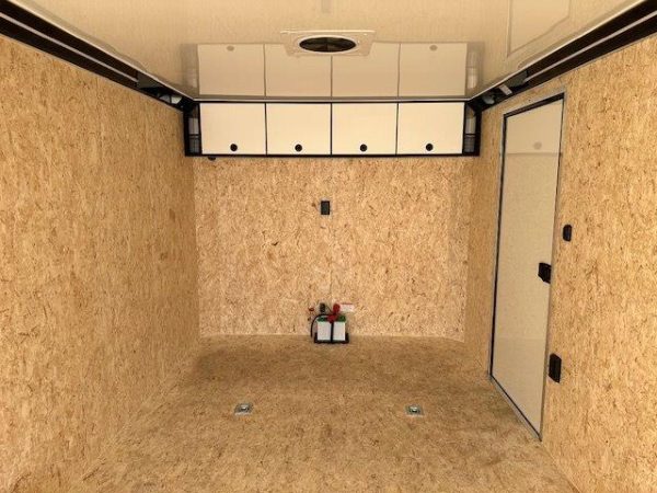 ATC 8.5 x 20 Aluminum Enclosed Car Trailer – Black Trim - Image 8