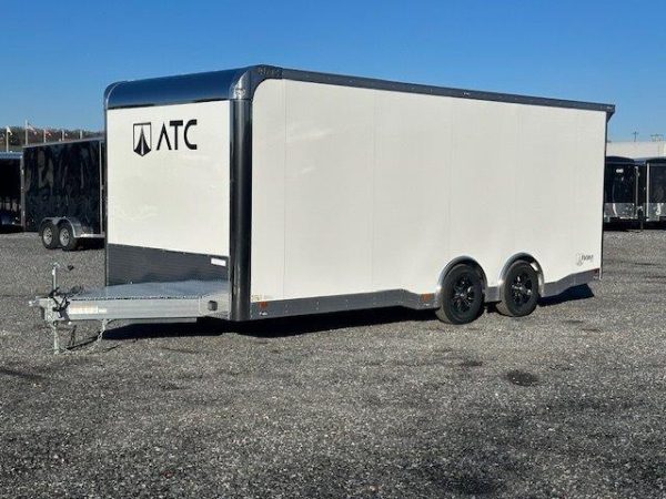 ATC 8.5 x 20 Aluminum Enclosed Car Trailer – Finished Interior - Image 4