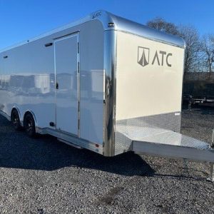 ATC 8.5 x 20 Aluminum Enclosed Car Trailer – Finished Interior