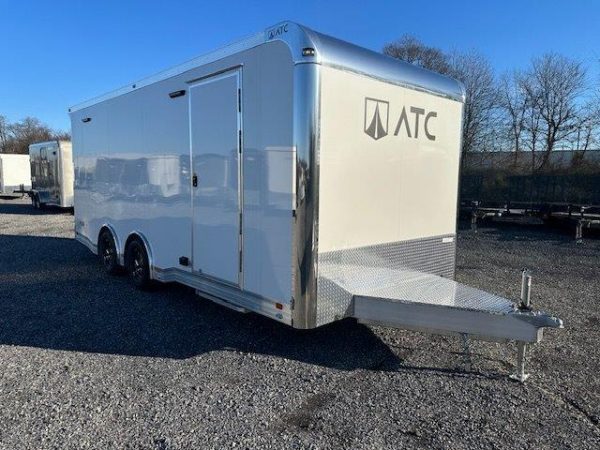 ATC 8.5 x 20 Aluminum Enclosed Car Trailer – Finished Interior