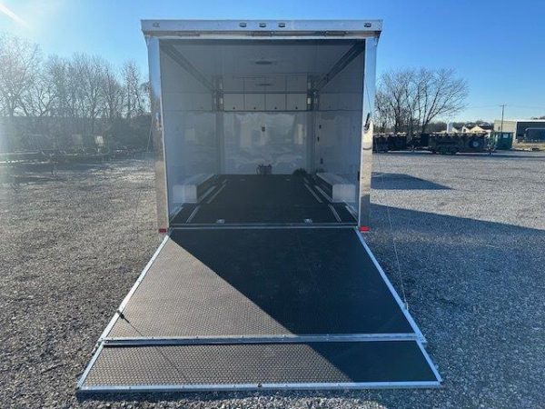 ATC 8.5 x 20 Aluminum Enclosed Car Trailer – Finished Interior - Image 3