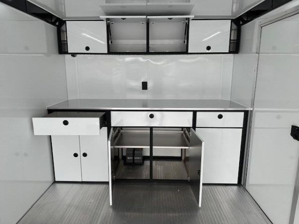 ATC 8.5 x 24 Aluminum Enclosed Car Trailer – ROM 400 - Image 11