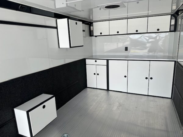 ATC 8.5 x 28 Aluminum Enclosed Car Trailer – ROM 550 - Image 9