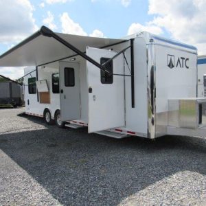 ATC 8.5 x 28 Aluminum Office Trailer – Mobile Command Center