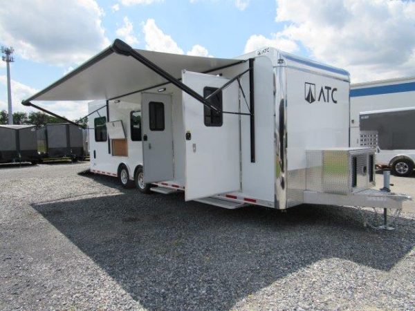 ATC 8.5 x 28 Aluminum Office Trailer – Mobile Command Center