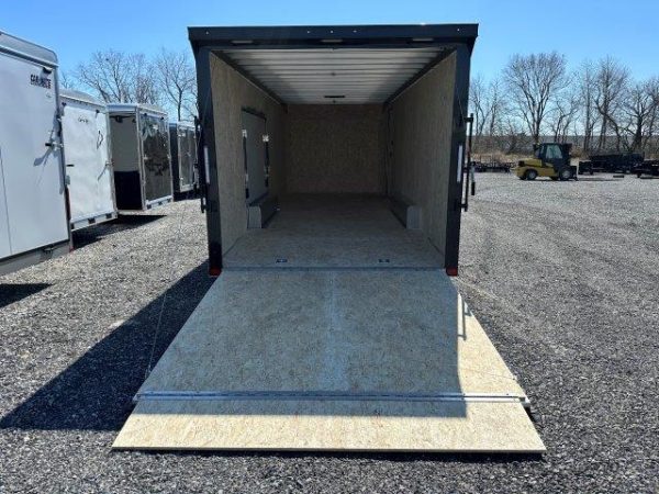 ATC 8.5 x 24 Enclosed Aluminum Car Trailer – Black Trim - Image 3