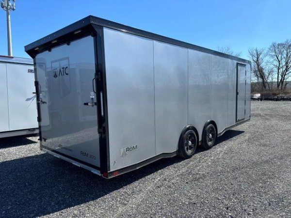 ATC 8.5 x 24 Enclosed Aluminum Car Trailer – Black Trim - Image 5