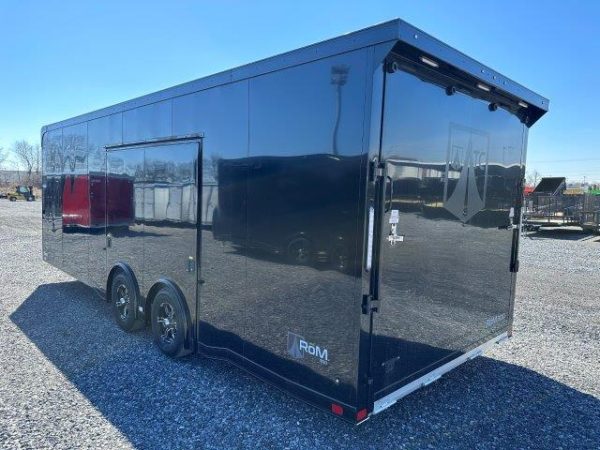ATC 8.5 x 24 Enclosed Aluminum Car Trailer – Black Trim - Image 14