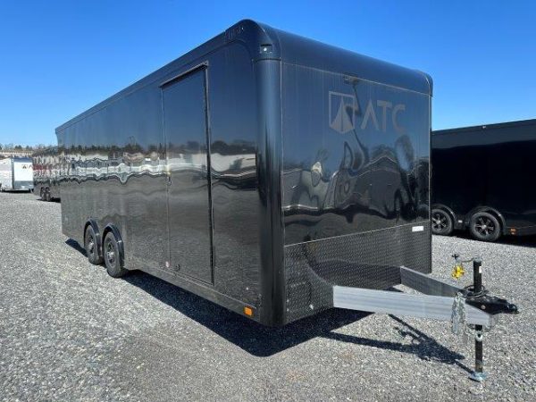 ATC 8.5 x 24 Enclosed Aluminum Car Trailer – Black Trim - Image 10