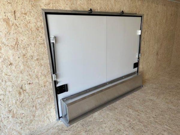 ATC 8.5 x 24 Enclosed Aluminum Car Trailer – Black Trim - Image 15