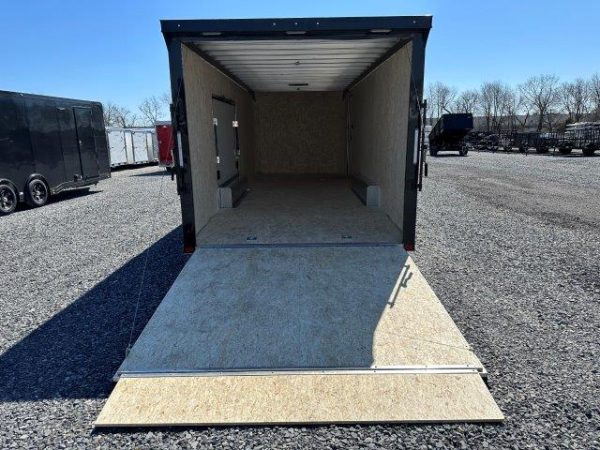 ATC 8.5 x 24 Enclosed Aluminum Car Trailer – Black Trim - Image 11