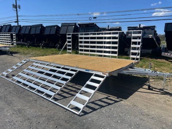 Cargo Pro 8 x 14 Aluminum ATV Trailer – 4′ Aluminum Ramps - Image 7