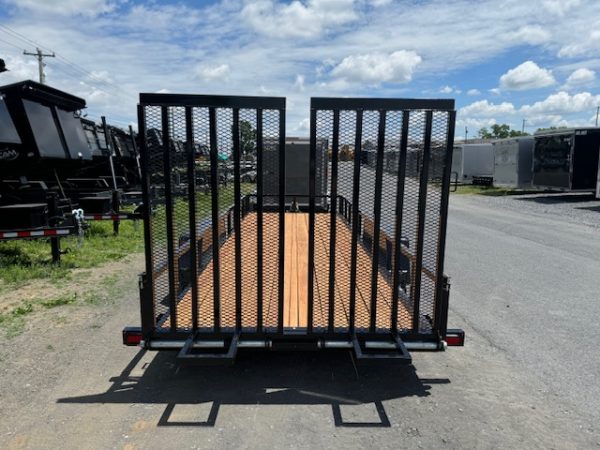 BWise 7 x 20 Low Profile Equipment Trailer – Landscape Ramp - Image 3