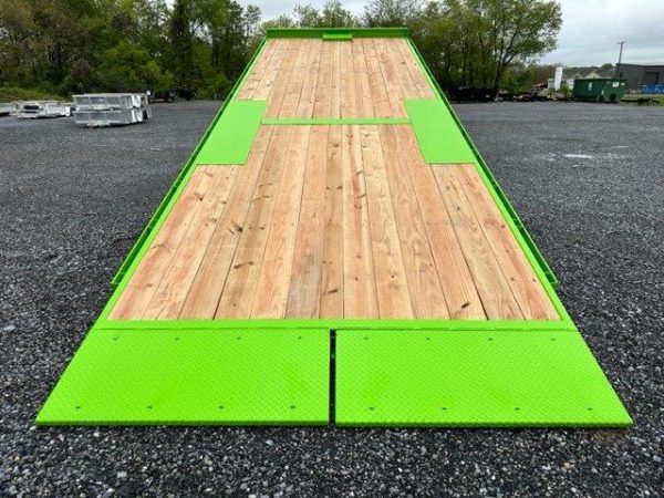 BWise 8 x 24 Deckover Equipment Trailer – Power Tilt Deck - Image 3
