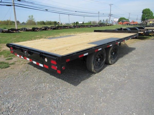 Big Tex 102″ x 16′ Deckover Equipment Trailer – Slide Out Ramps - Image 5