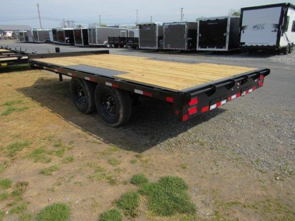 Big Tex 102″ x 16′ Deckover Equipment Trailer – Slide Out Ramps - Image 7