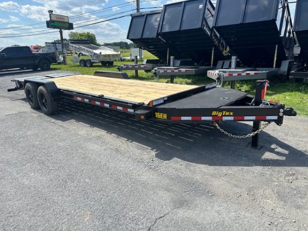 Big Tex 16EH Low Profile 7 x 22 Equipment Trailer – Mega Ramps - Image 4