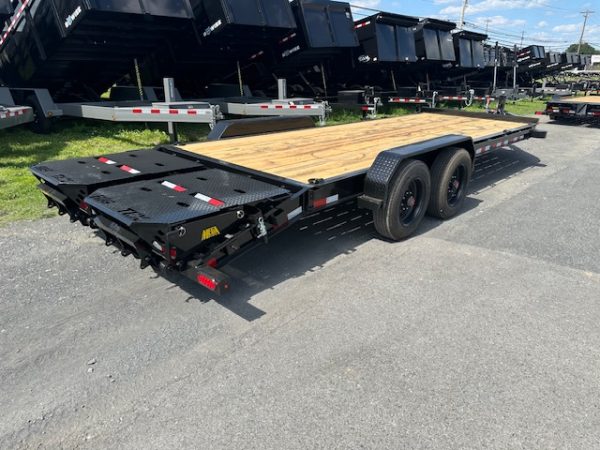 Big Tex 16EH Low Profile 7 x 22 Equipment Trailer – Mega Ramps - Image 5