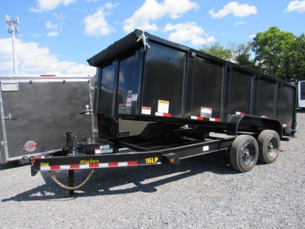 Big Tex 7 x 16 High Side Heavy Duty Dump Trailer – 8K Axles - Image 8