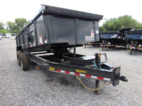 Big Tex 7 x 16 Low Profile Dump Trailer – 10K Axles