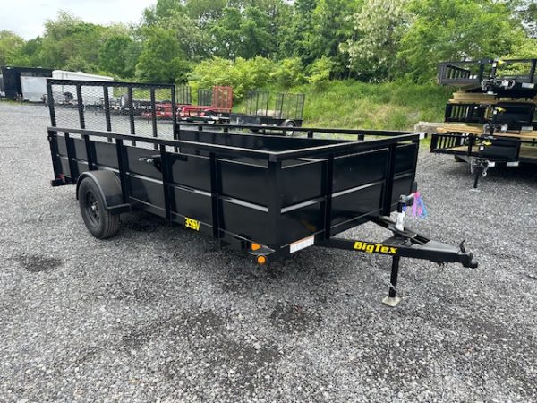 Big Tex 6 x 14 Landscape Utility Trailer – Steel Sides