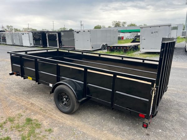 Big Tex 6 x 14 Landscape Utility Trailer – High Steel Sides - Image 5