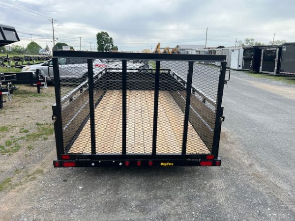 Big Tex 6 x 14 Landscape Utility Trailer – High Steel Sides - Image 3
