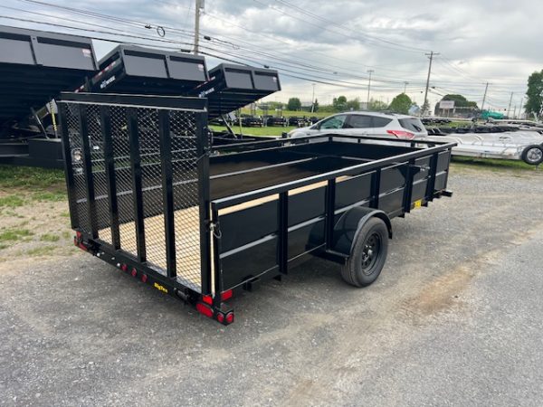 Big Tex 6 x 14 Landscape Utility Trailer – High Steel Sides - Image 6