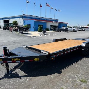 Big Tex 7 x 20 Low Profile Equipment Trailer – Mega Ramps