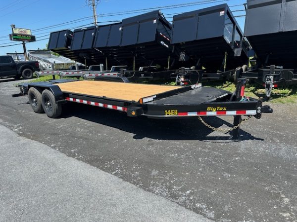 Big Tex 7 x 20 Low Profile Equipment Trailer – Mega Ramps - Image 4