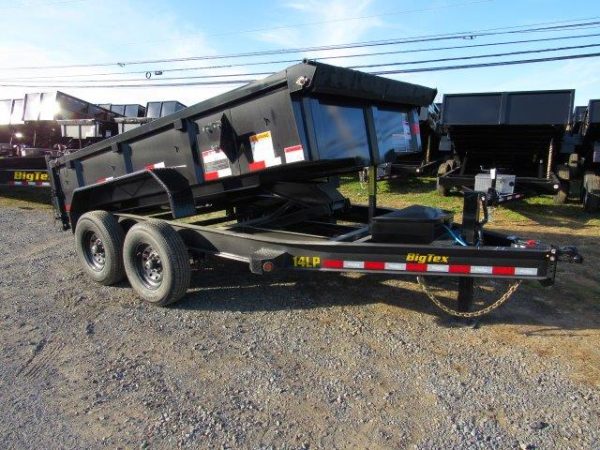 Big Tex 7 x 12 Low Profile Dump Trailer – Scissor Lift